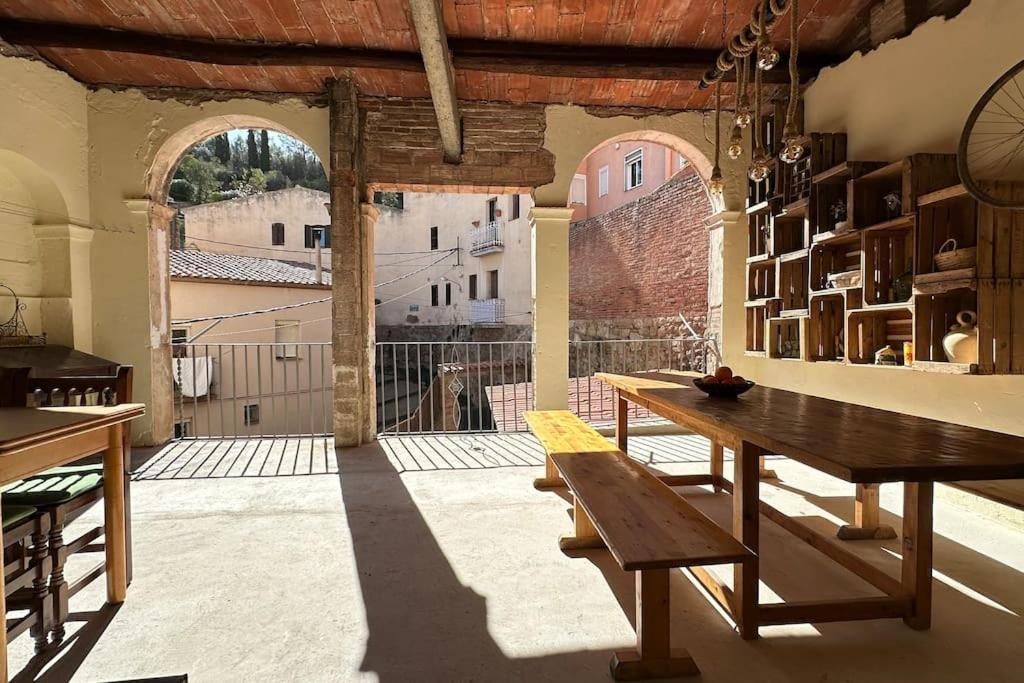 Habitacion L'Elefant En Casa Cami De Les Aiguees Monistrol De Montserrat Kültér fotó
