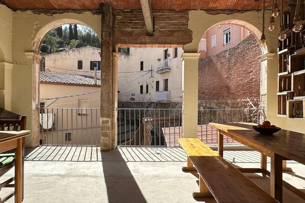 Habitacion L'Elefant En Casa Cami De Les Aiguees Monistrol De Montserrat Kültér fotó